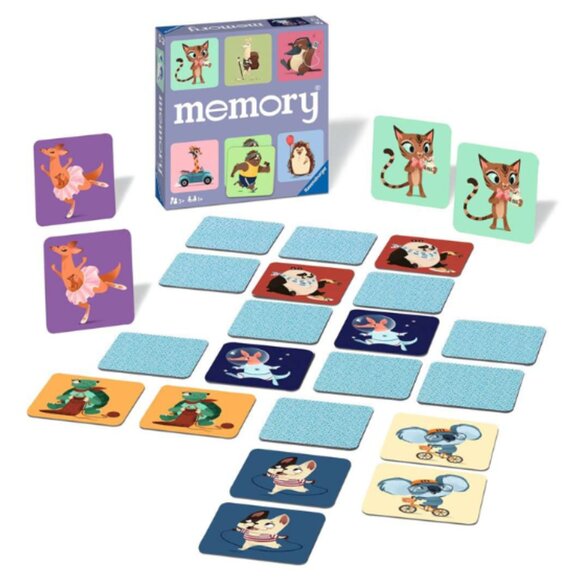 New Sealed Ravensburger Game Cute Monster Memory Game- En/Fr - Picture 1 of 14
